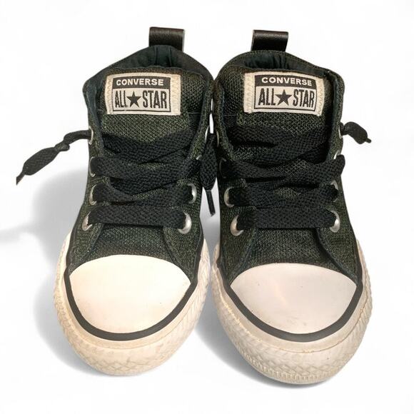 Converse Chuck Taylor All-Star Street Mid Preschool Utility Green-Size 11 TB - Picture 4 of 8